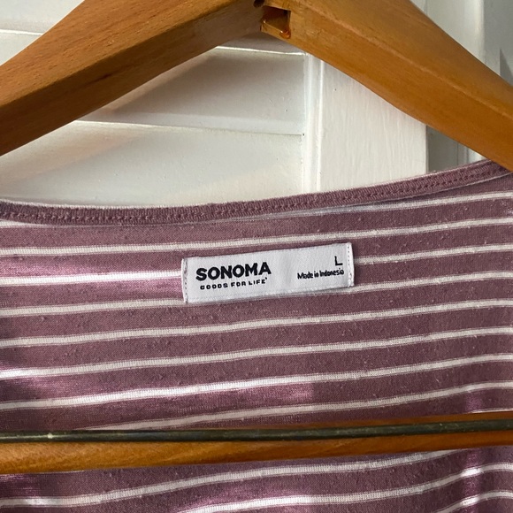 Cute Striped Top, L - Picture 2 of 2